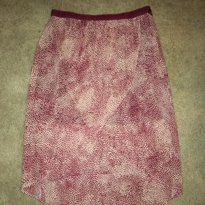 Forever 21 high-low skirt